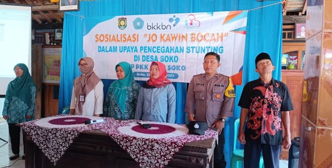 Sosialisasi Jo Kawin Bocah di Desa Soko: Upaya Bersama Mencegah Pernikahan Dini