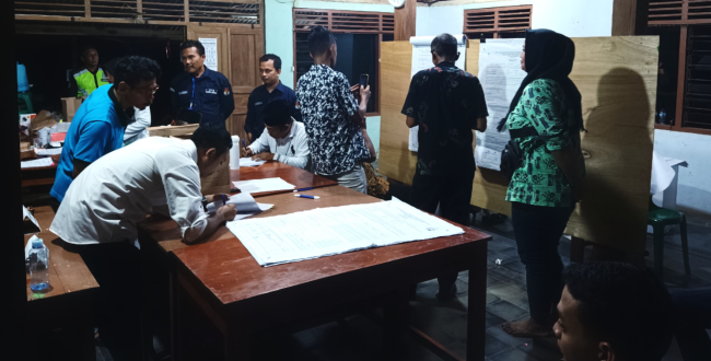 Desa Soko Sukses Gelar Pemilu 2024 dengan 6 TPS