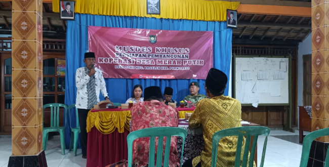 Kopdes Merah Putih di Desa Soko Ditunda, Aturan Lahan Hijau Jadi Kendala