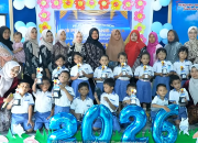Sukses, Acara Pelepasan KB Pelangi Manis Jaya di PTT Krendetan Dipenuhi Kesenian Anak